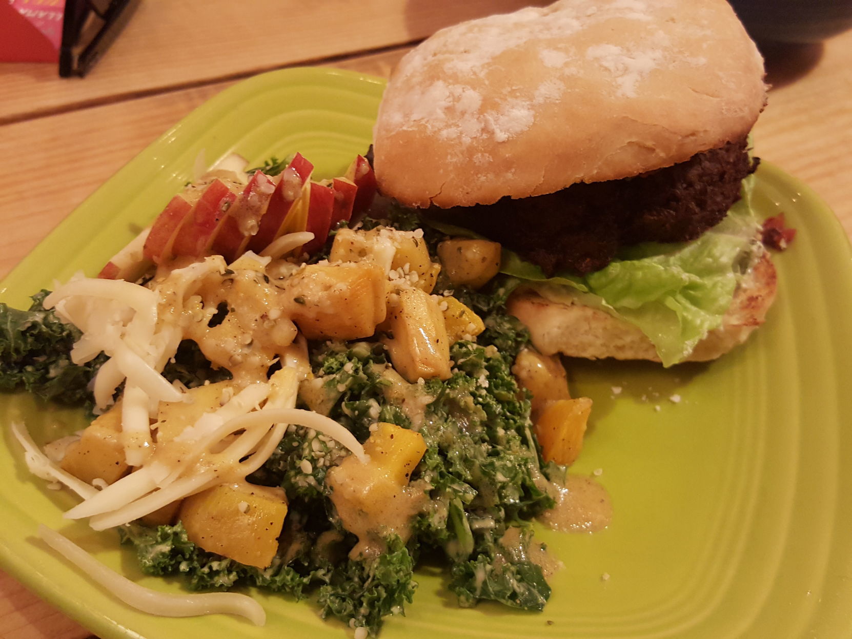 Our Gourmet: Throwback Brewery Lentil Burger